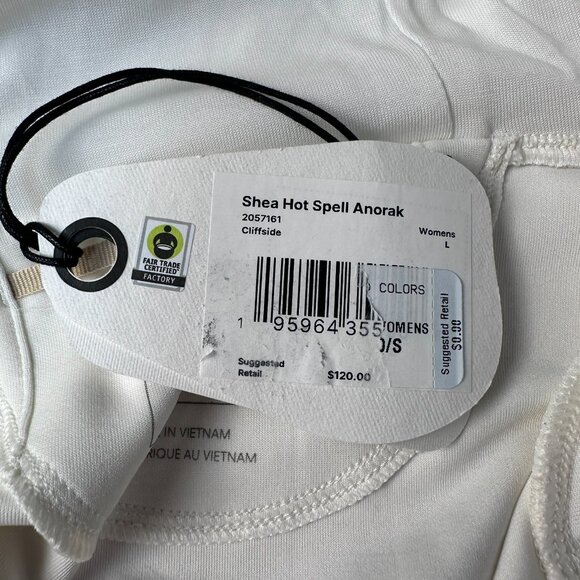 prAna Women's Shea Hot Spell Anorak Pullover Hoodie Jacket Size L, Cliffside - Picture 7 of 10